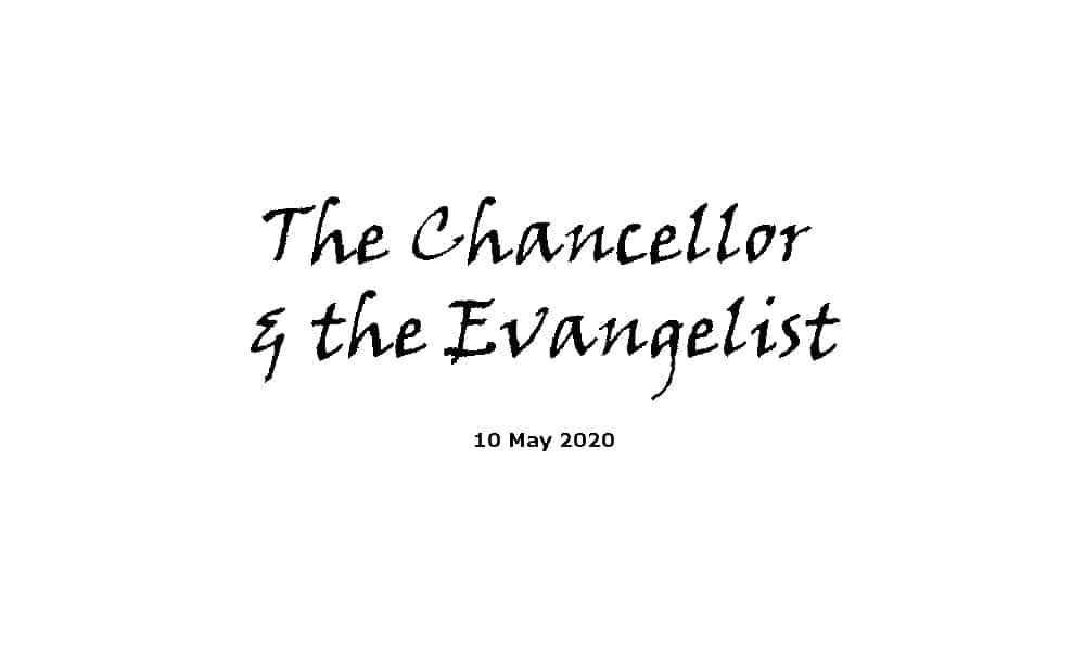 Sermon - 10-5-20 - The Chancellor and the Evangelist