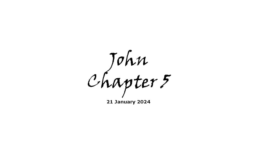 John Chapter 5