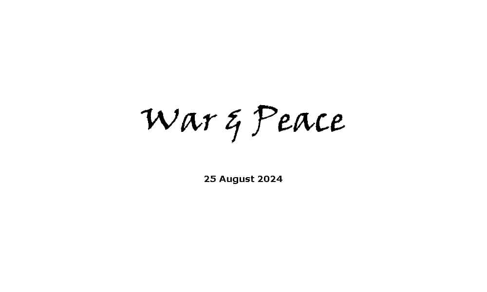 War & Peace