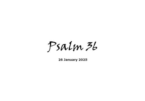 Psalm 36