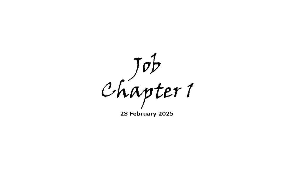 Job Chapter 1